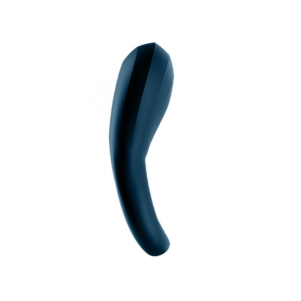 Эрекционное виброкольцо Satisfyer Epic Duo с приложением, синее, 11.1 х 4.9 см фото №4 — секс игрушки: Украина, NO TABOO