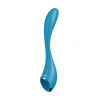 Вибратор Satisfyer G-Spot Flex 5 гибкий с приложением, голубой, 19.6 х 3.4 см фото №5 — секс игрушки: Украина, NO TABOO