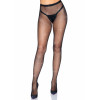 Колготки эротические в сеточку Lark Leg Avenue Rhinestone, со стразами, One Size, фото №2 — секс шоп Украина, NO TABOO