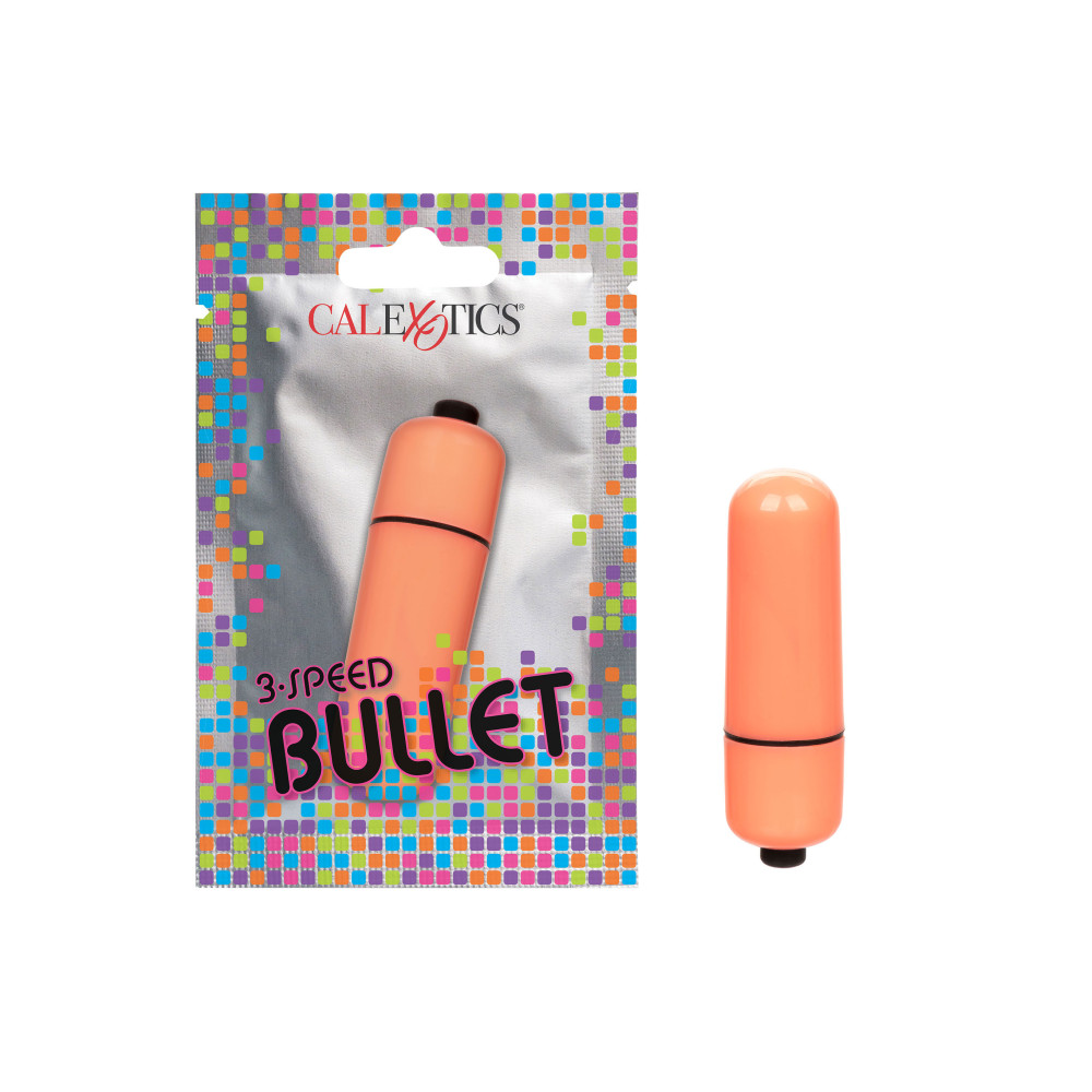 Вибропуля California Exotics Novelties 3-Speed Bullet, оранжевая фото №0 — секс игрушки: Украина, NO TABOO