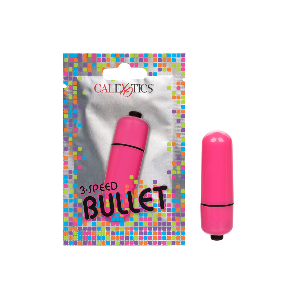 Вибропуля California Exotics Novelties 3-Speed Bullet, розовая фото №0 — секс игрушки: Украина, NO TABOO