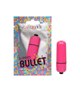 Вибропуля California Exotics Novelties 3-Speed Bullet, розовая - No Taboo