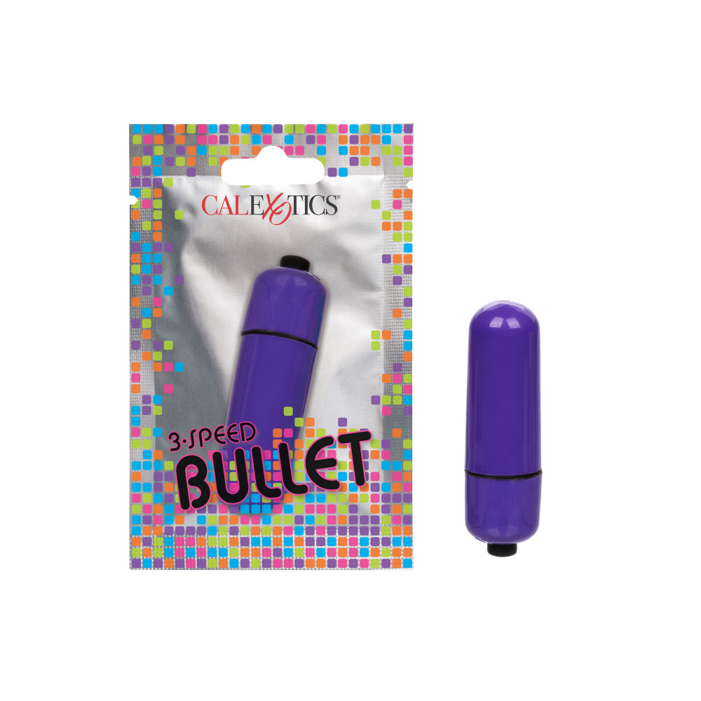 Вибропуля California Exotics Novelties 3-Speed Bullet, фиолетовая фото №0 — секс игрушки: Украина, NO TABOO