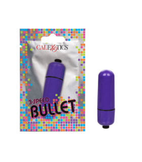 Вибропуля California Exotics Novelties 3-Speed Bullet, фиолетовая - No Taboo