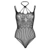 Боди эротическое Leg Avenue Charmed Life, в сеточку, с чокером, One Size, фото №3 — секс шоп Украина, NO TABOO