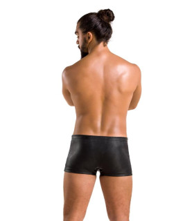 Шорты на кнопках Passion Men Short David, имитация кожи, L/XL - No Taboo
