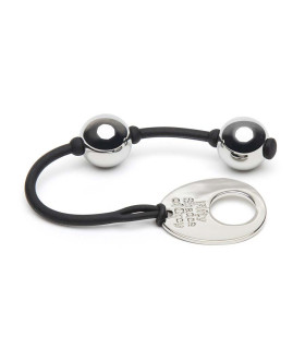 Вагинальные шарики мини Fifty Shades Of Grey металлические, серебристые, 21.5 х 2.2 см - No Taboo