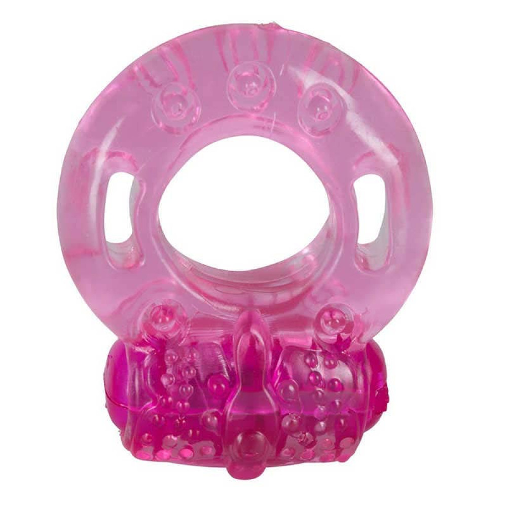 Эрекционное кольцо силиконовое с вибрацией - Vibro-Cock Ring One Time фото №0 — секс игрушки: Украина, NO TABOO