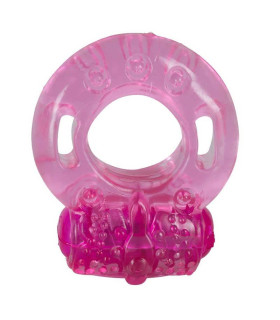 Эрекционное кольцо силиконовое с вибрацией - Vibro-Cock Ring One Time - No Taboo