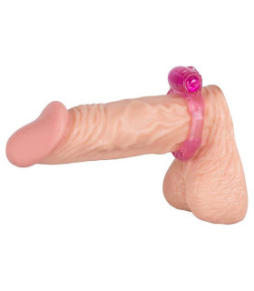 Эрекционное кольцо силиконовое с вибрацией - Vibro-Cock Ring One Time - No Taboo