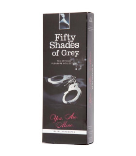 Металлические наручники Fifty Shades of Grey, серебристые - No Taboo