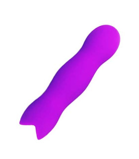 Насадка на вибропулю Odeco Qamra рельефная, фиолетовая - No Taboo