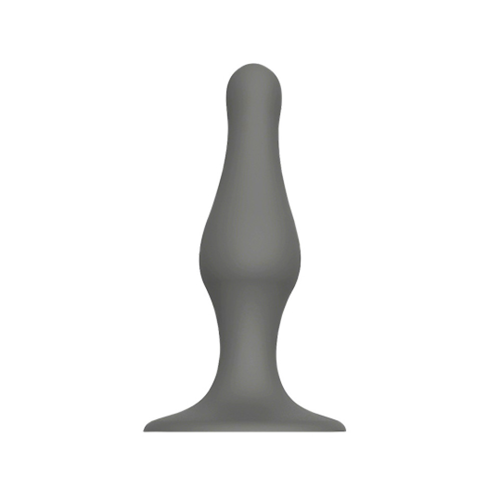 Анальная пробка DreamToys серая, 10.3 х 3 см фото №0 — секс игрушки: Украина, NO TABOO