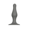 Анальная пробка DreamToys серая, 10.3 х 3 см фото №1 — секс игрушки: Украина, NO TABOO