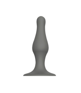 Анальная пробка DreamToys серая, 10.3 х 3 см - No Taboo