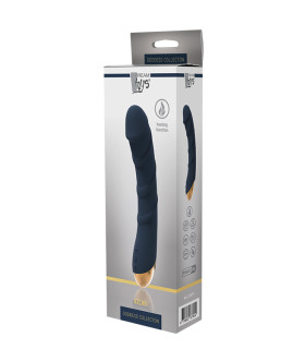 Вибратор для точки G Dream Toys Goddess Collection с подогревом, синий, 21 х 3.9 см - No Taboo