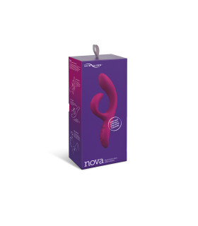 Вибратор-кролик с гибкими отростками Nova 2 We-Vibe, розовый - No Taboo