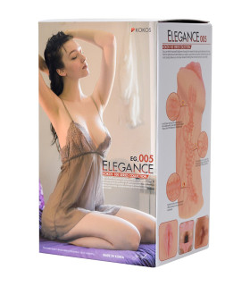 Мастурбатор ультрареалистик, из киберкожи Kokos Elegance, 16см - No Taboo