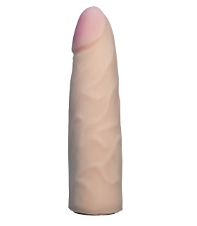 Насадка на страпон, з кібершкіри EGZO 17 см, Vac-U-Lock - No Taboo