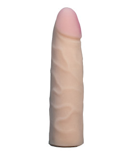 Насадка на страпон, з кібершкіри EGZO 17 см, Vac-U-Lock - No Taboo