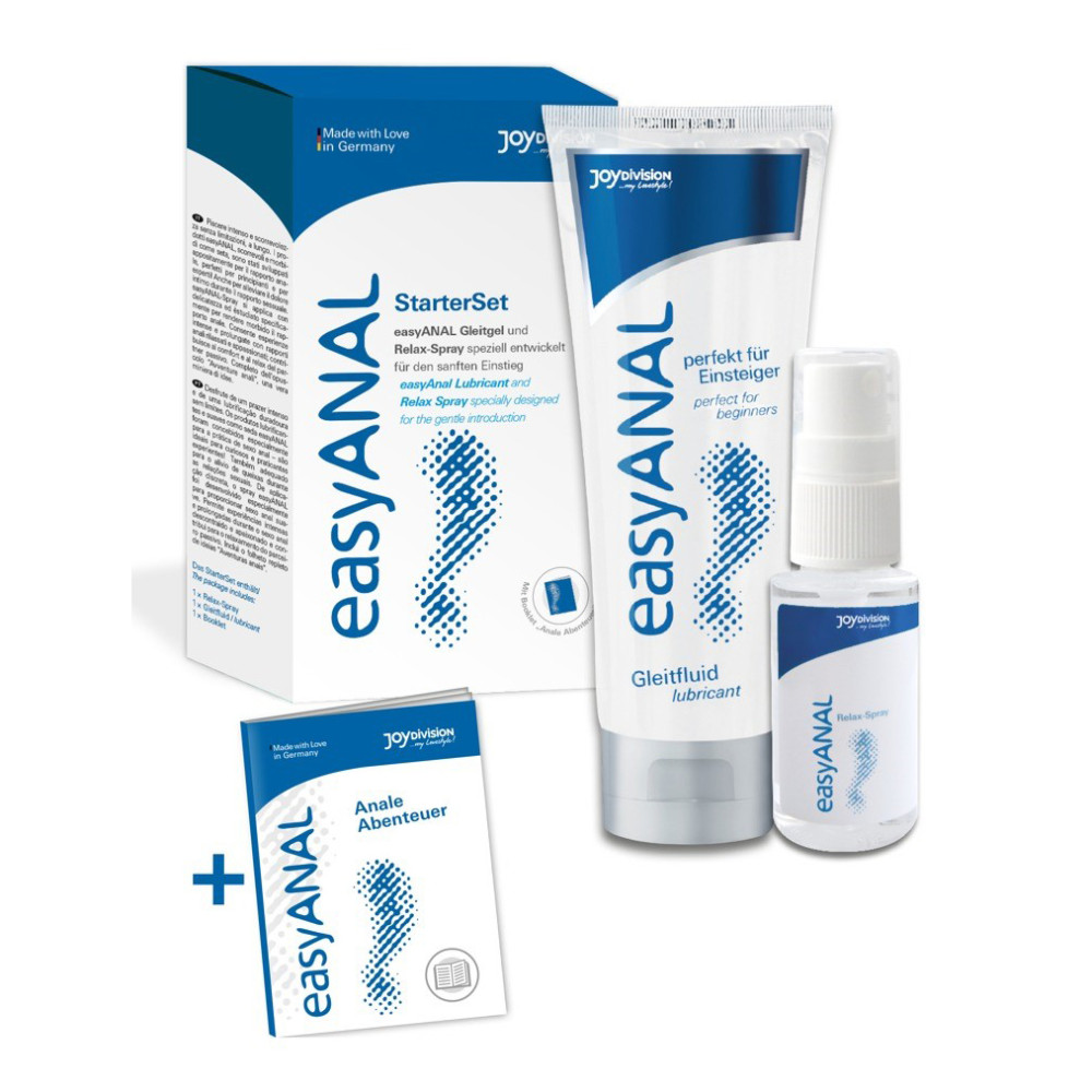 Набор из анального лубриканта и расслабляющего спрея easy ANAL-Bundle, 80 мл + Spray 30 мл, фото №0 — секс шоп Украина, NO TABOO
