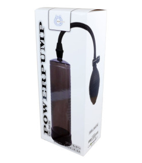 Вакуумная помпа для пениса, с грушей, черная Boss Series 22 см*6,9 см - No Taboo