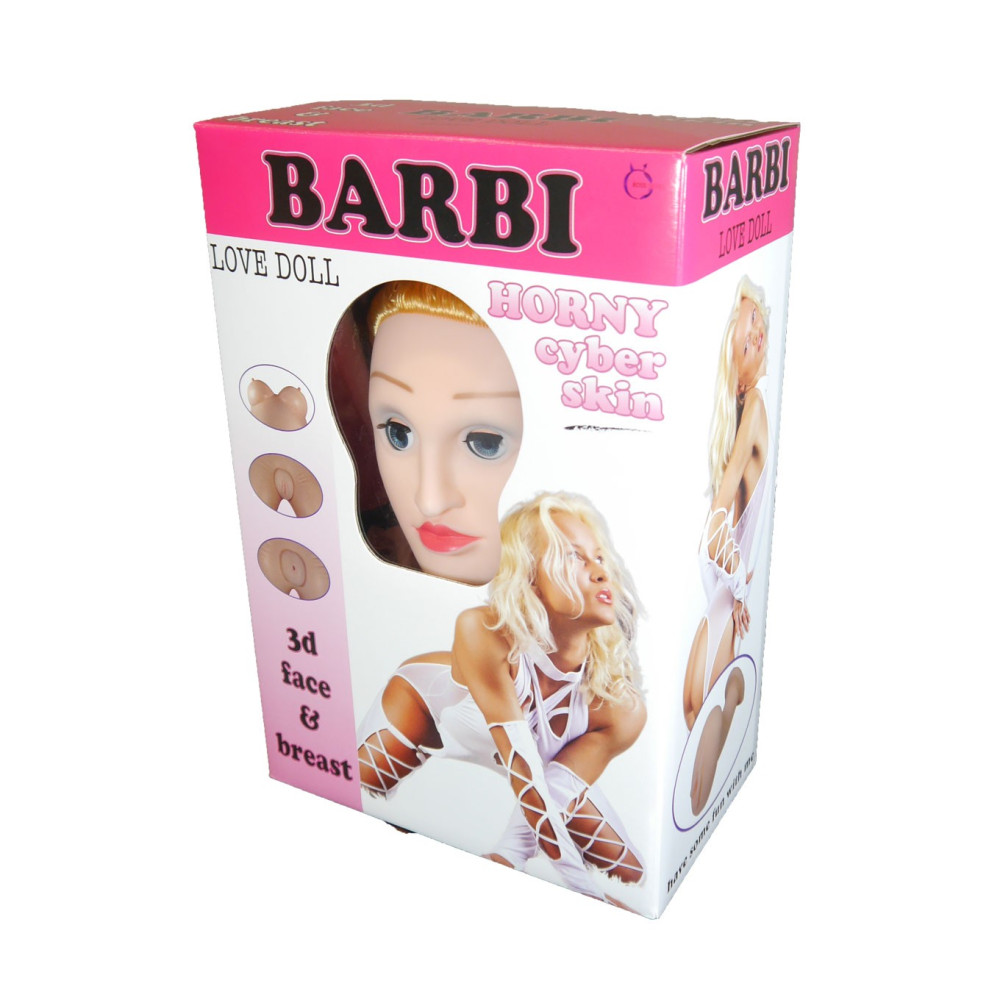 Кукла надувная Barbi 3D с вставкой из киберкожи и вибростимуляцией фото №0 — секс игрушки: Украина, NO TABOO
