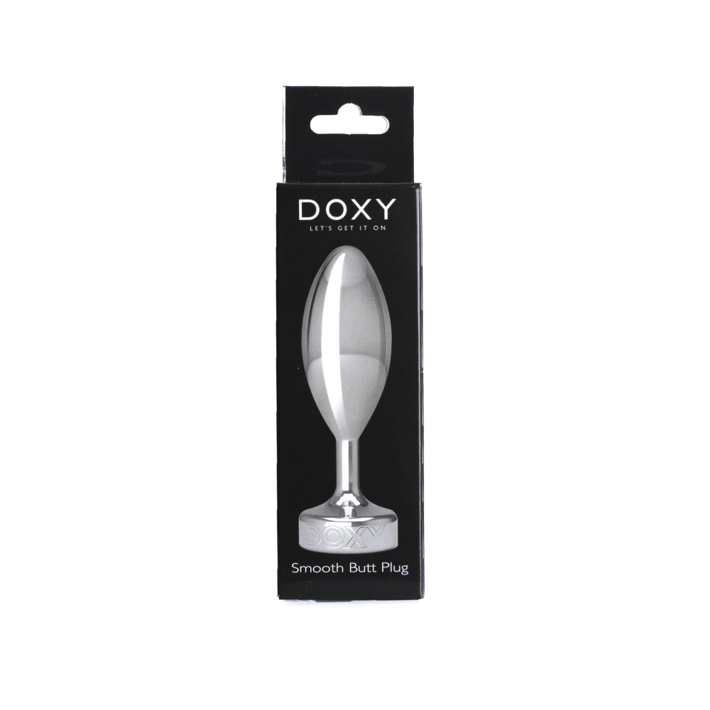 Анальная пробка, металл Doxy Smooth Butt Plug фото №7 — секс игрушки: Украина, NO TABOO