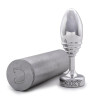 Анальная пробка ребристая, металл Doxy Ribbed Butt Plug фото №1 — секс игрушки: Украина, NO TABOO