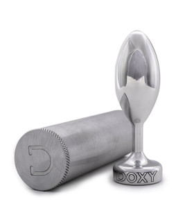 Анальная пробка, металл Doxy Smooth Butt Plug - No Taboo