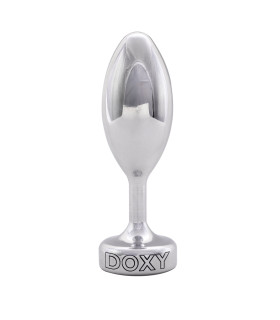 Анальная пробка, металл Doxy Smooth Butt Plug - No Taboo