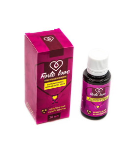 Капли возбуждающие женские Forte Love, 30 мл - No Taboo