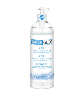 Лубрикант на водной основе с дозатором (1000 мл) WATERGLIDE Feel - No Taboo