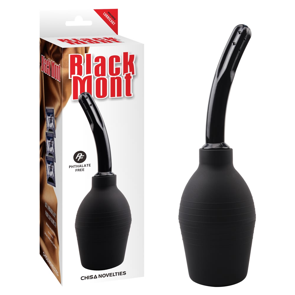 Анальный душ Chisa Black mont Booty Cleanse,черный, 240 мл фото №0 — секс игрушки: Украина, NO TABOO
