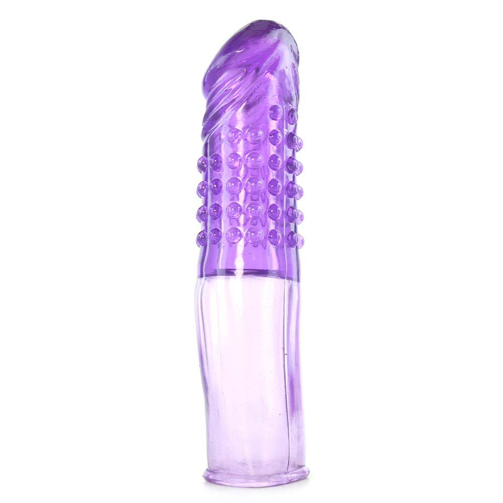 Насадка на член Mega Stretch Penis Extension, фиолетовый фото №0 — секс игрушки: Украина, NO TABOO