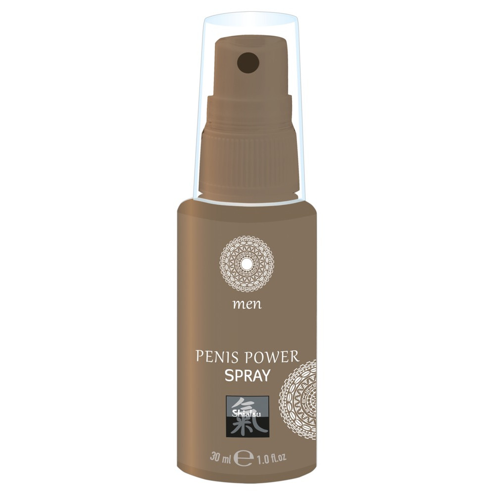 Спрей стимулирующий для мужчин SHIATSU Power Spray, 30 мл, фото №2 — секс шоп Украина, NO TABOO