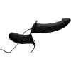Двойной страпон с вибрацией, Power Pegger Double Strap-On, черный фото №2 — секс игрушки: Украина, NO TABOO