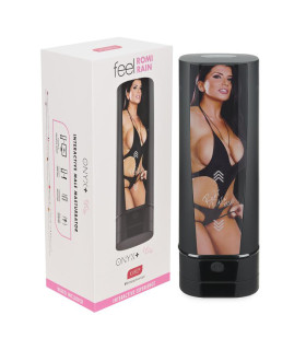 Інтерактивний мастурбатор, для вебкам (webcam) Kiiroo Onyx + Romi Rain - No Taboo