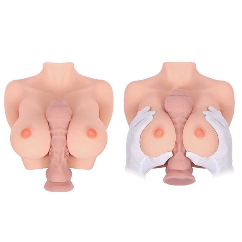 Мастурбатор-грудь в натуральную величину, киберкожа, Kokos Bouncing Titties D сup фото №4 — секс игрушки: Украина, NO TABOO