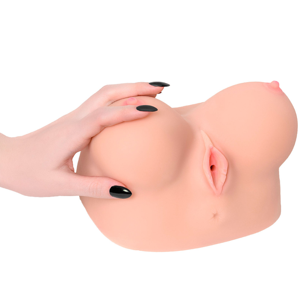 Мастурбатор-вагина с грудью, реалистичная, киберкожа, Kokos Juliana Breast фото №6 — секс игрушки: Украина, NO TABOO