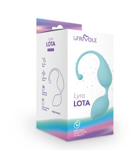 Вагинальные шарики Lota голубые, 20.5 см х 3 см - No Taboo