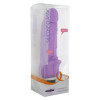 Вибратор Dream Toys Purrfect Silicone с клиторальным отростком, фиолетовый, 17.5 х 4.5 см фото №2 — секс игрушки: Украина, NO TABOO
