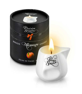 Масажна Свічка Plaisirs Secrets Peach 80 мл - No Taboo
