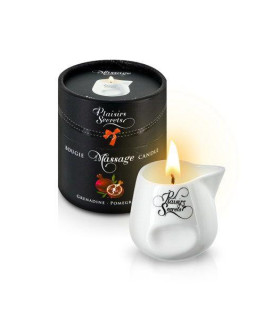 Массажная свеча Plaisirs Secrets Pomegranate 80 мл - No Taboo