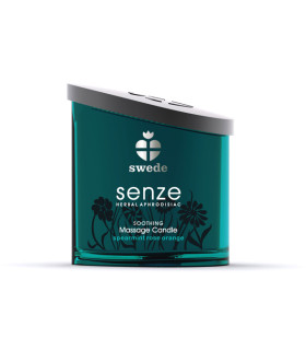 Массажная свеча с ароматом мяты Swede Senze, 150 мл - No Taboo