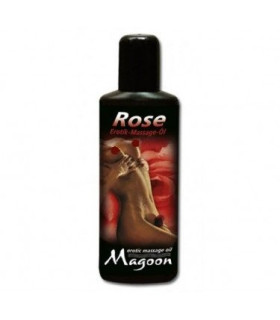 Массажное масло Magoon Rose с ароматом розы, 100 мл - No Taboo
