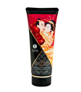 Масажний крем Shunga Strawberry Wine 200 ml - No Taboo