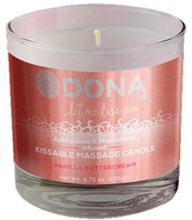 Свеча массажная Dona Candle - Vanilla - No Taboo