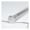 Вибратор-ожерелье Crave из нержавеющей стали, серебристый, 9.7 х 1 см фото №2 — секс игрушки: Украина, NO TABOO