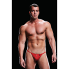 Мужские cтринги на молнии спереди LOW-RISE G-STRING RED, S/M, фото №1 — секс шоп Украина, NO TABOO